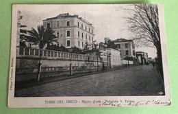 Torre Del Greco Miglio D’oro 1903 Pensione S.Teresa Viaggiata - Torre Del Greco