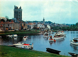 Oudon * Vue Sur Le Bassin Et Sa Flotille * Bateaux - Oudon