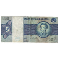 Billet, Brésil, 5 Cruzeiros, UNDATED (1970-80), KM:192b, B+ - Brésil