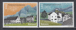 2020 Liechtenstein Village Views Balzers Complete Set Of 2 MNH @ BELOW FACE VALUE - Unused Stamps