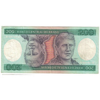 Billet, Brésil, 200 Cruzeiros, Undated (1981-84), KM:199a, B+ - Brazil