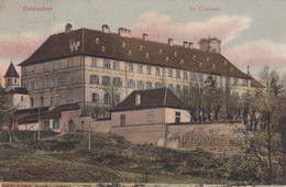 Suisse - Châteaux - Delémont - Le Château  - Circulée 02/10/1908 - Mon