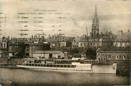 St Malo * Le Port * Bateau Vapeur LE DINARD à Quai - Saint Malo