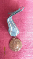UN Blue Helmet Mini Medal - In The Service Of Peace - Altri & Non Classificati