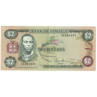 Billet, Jamaica, 2 Dollars, 1987, 1987-02-01, KM:69b, SUP - Jamaique