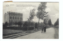 EDEGEM  -  Château Des Fougères Et Chaussée De Malines  1923 - Edegem