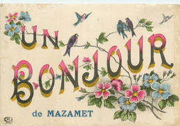 Mazamet * Un Bonjour De La Commune * Souvenir - Mazamet