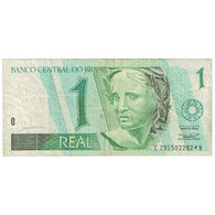 Billet, Brésil, 1 Réal, Undated (1997- ), KM:243Af, TB - Brésil