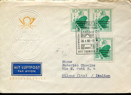 66878 Germany Ddr, Fdc Circuled 1960 Rostock, Ostsee Meer, - FDC: Buste