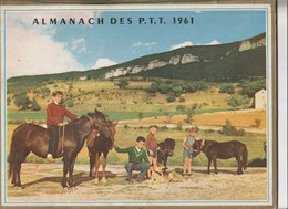 ALMANACH Des Poste 1961 -  Departement De La Somme - Grand Format : 1941-60