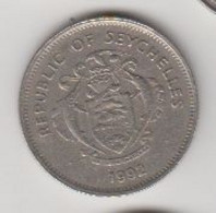 ONE RUPEE 1992 - Seychelles