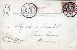 Grootrond HEINENOORD Op Nr. 51 Op Ansicht - Postal History