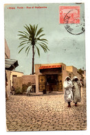 AK Tunesien: Tunis, Rue El Hadjamine, Gel. 1913 - Tunisia