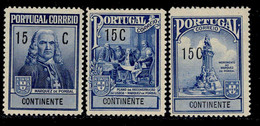 ! ! Portugal - 1925 Pombal Postal Tax (Complete Set) - Af. IPT 18 To 20 - MH - Unused Stamps