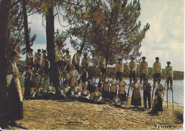 CPM  France 40510 Seignosse  Visages Des Landes  Le Groupe Folklorique Lous Pastous Seignossais - Personnages