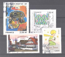 France Oblitérés : Basquiat - Vitrailliste - Huspach - Le Petit Prince(cachet Rond) - Used Stamps