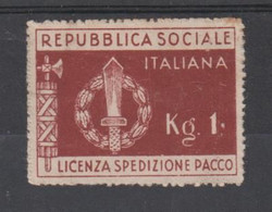 R.S.I:  1944  FRANCHIGA  MILITARE  -  BRUNO  ROSSO  S.G.  -  SASS. 1 - Other & Unclassified