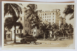 CPA Qualité Photo 1939 West Palm Beach Flagler Drive Photographe Gerecke Hotel Royal Worth Louise Gray Knit Shop - West Palm Beach