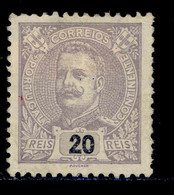 ! ! Portugal - 1895 D. Carlos 20 R - Af. 130 - No Gum - Unused Stamps