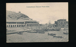 CPA  Yemen - Customhouse Steamer Point-Aden - Yémen