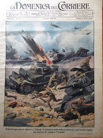 La Domenica Del Corriere 6 Luglio 1941 WW2 Tobruk Avanzata Russia Ciclismo Sauli - War 1939-45