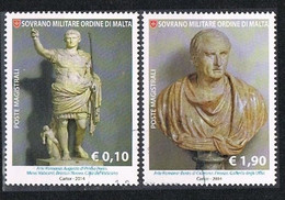 2014 - S.M.O.M. - ARTE ROMANA / ROMAN ART - USATO / USED. - Malte (Ordre De)