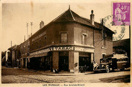 Les Mureaux * Débit De Tabac Tabacs TABAC Café De La Terrasse Hôtel Restaurant , Rue Aristide Briand * Autobus RENAULT - Les Mureaux