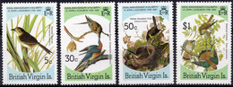 VIRGIN ISLANDS :1985: Y.535-38*** Postfris/neufs/MNH :  VOGELS,OISEAUX,BIRDS,J.-J. AUDUBON. - Iles Vièrges Britanniques