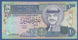 JORDAN - P.31a – 10 Dinars 1996 Circulated - See Photos - Jordan