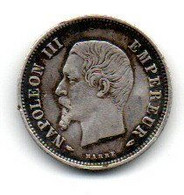 20 Centimes 1853 A Napoléon III TTB - 20 Centimes