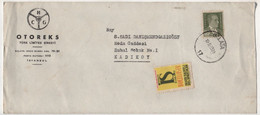 TURKEY,TURKEI,TURQUIE ,ISTANBUL   TO GALATA 1955 COVER - Storia Postale