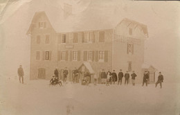 Lepuix - Carte Photo - Vue Sur Hôtel STAUFFER - Sous La Neige - Ski Skieurs - Sonstige & Ohne Zuordnung