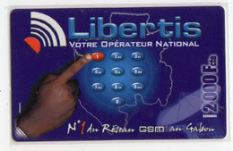 GABON RECHARGE LIBERTIS 2000 FCFA - Gabon