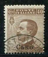 EGEO CASO 1912 40 C. USATO - Egée (Caso)