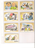 Germany - O 060A-G 07/93 - Max Und Moritz Complete 7 Cards Set - Wilhelm Busch - 1.000 Ex - Mint - Rare !!! - O-Serie : Serie Clienti Esclusi Dal Servizio Delle Collezioni