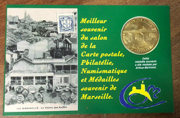 13 MARSEILLE VALLON DES AUFFES ENCART AB 2011 MÉDAILLE TOURISTIQUE ARTHUS-BERTRAND JETON MEDALS COINS TOKENS - 2011