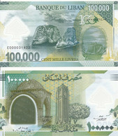 Lebanon - 100000 Livres 2020 Comm. UNC Lemberg-Zp - Líbano
