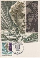 Monaco - N°1776 - Art Contemporain - 1991 - Carte Maximum - Maximumkarten (MC)