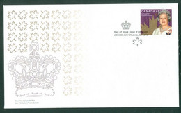 REINE / QUEEN Elizabeth II; Timbres Scott # 1987 Stamps; Pli Premier Jour / First Day Cover (6795) - Brieven En Documenten