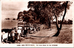 (5 A 12) Older ADEN Postcard - Main Road To The Interior (now Part Of Yemen) - Yémen