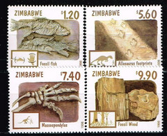 ZIMBABWE / Neufs **/MNH** / 1998 - Fossiles De Zimbabwe - Zimbabwe (1980-...)