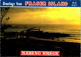 (5 A 16) Australia - World Heritage - QLD- Fraser Island (name Change In 2021) Maheno Wrech - Sunshine Coast