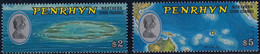 PENRHYN 1974 Definitives, $2 & $5 MNH - Inseln