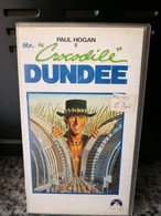 Vhs Mr. Crocodile Dundee Con Paul Hogan - Vhs -1986 - Univideo -F - Colecciones