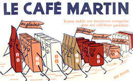 Buvard Le Café Martin - Café & Thé