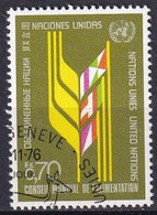 UNO GENF 1976 Mi-Nr. 62 O Used - Aus Abo - Gebruikt