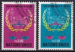 UNO GENF 1979 Mi-Nr. 86/87 O Used - Aus Abo - Used Stamps