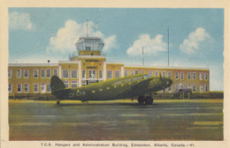 CPA - Boeing 247 - Compagnie Canadian Pacific Airlines - Aéroport D'Edmonton ( Alberta - Canada ) - 1919-1938