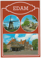 Edam - Molen, Brug, Klompenmaker, 'MIELE' Aanhanger/trailer - (Noord-Holland) - EDM 6 - Edam