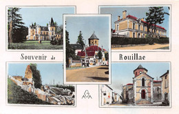 Souvenir De ROUILLAC - Château De Lignères - Cours Complémentaire - Les Bouchauds - Eglise - Entrée De La Ville - Rouillac